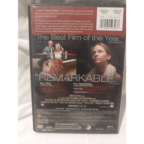 Million Dollar Baby (DVD, 2005, 2-Disc Set, Widescreen) - Picture 4 of 4